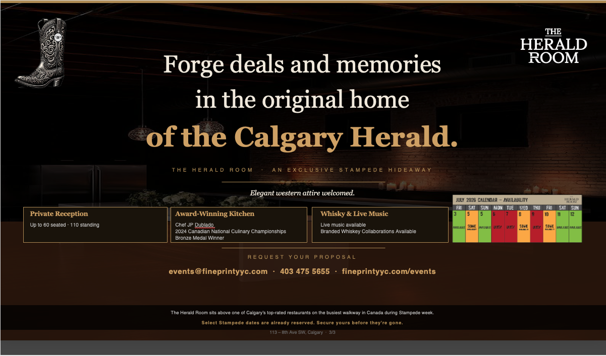 Stampede in the Herald Room — image 2